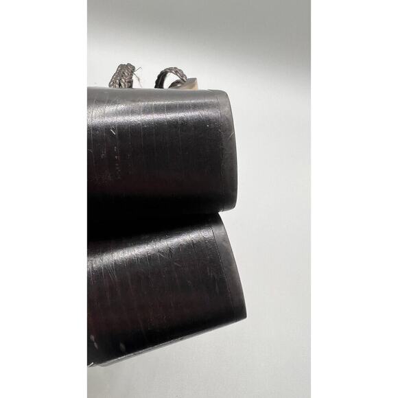 Enzo Angiolini Elson Brown Leather Slip On Sandal Mules Size 6.5M Made In Brazil - Picture 9 of 10